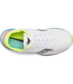 Saucony Women's Endorphin Pro (10 - White Mutant) -Street Sneaker Shop WEndorphinProTop