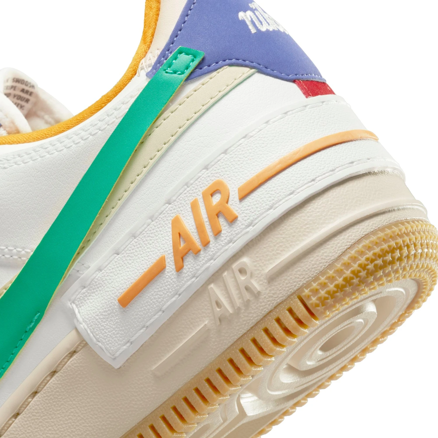 Nike WMNS AF1 Shadow (Summit White/Neptune Green) 12 Nike WMNS AF1 Shadow (Summit White/Neptune Green) - Image 10