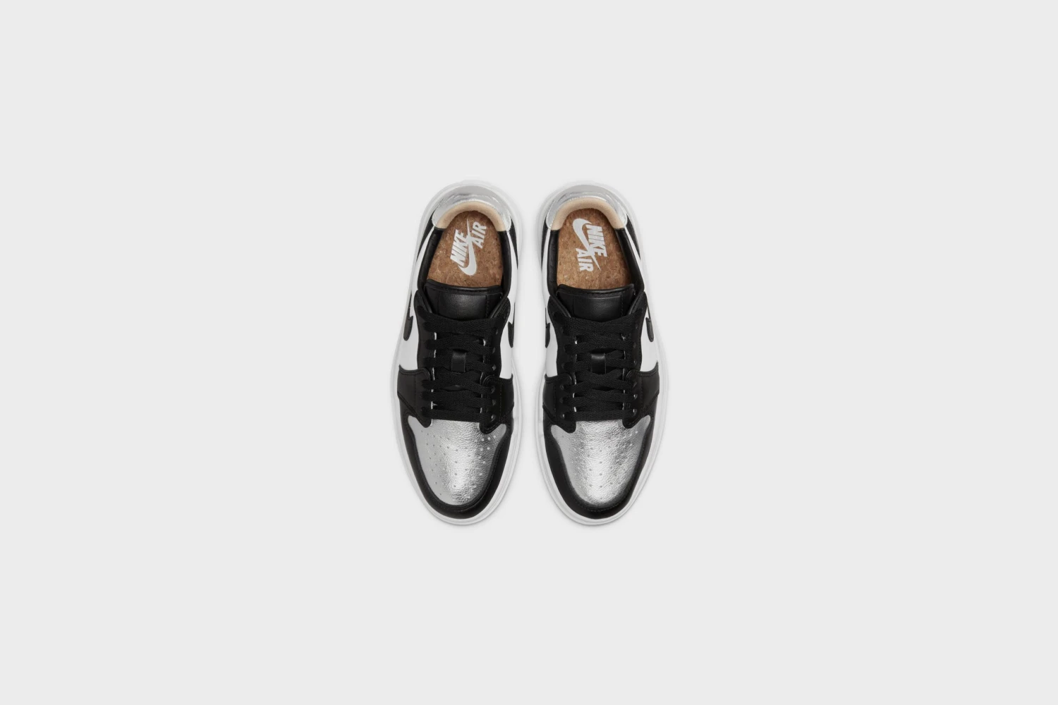 WMNS Air Jordan 1 Elevate Low SE (Metallic Silver/Black-White) 9 WMNS Air Jordan 1 Elevate Low SE (Metallic Silver/Black-White) - Image 7