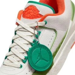 WMNS Air Jordan 2 Retro Low SP (Sail/Safety Orange-Chlorophyll) -Street Sneaker Shop WMNSAirJordan2RetroLowSP Sail SafetyOrange Chlorophyll DV6206 18313