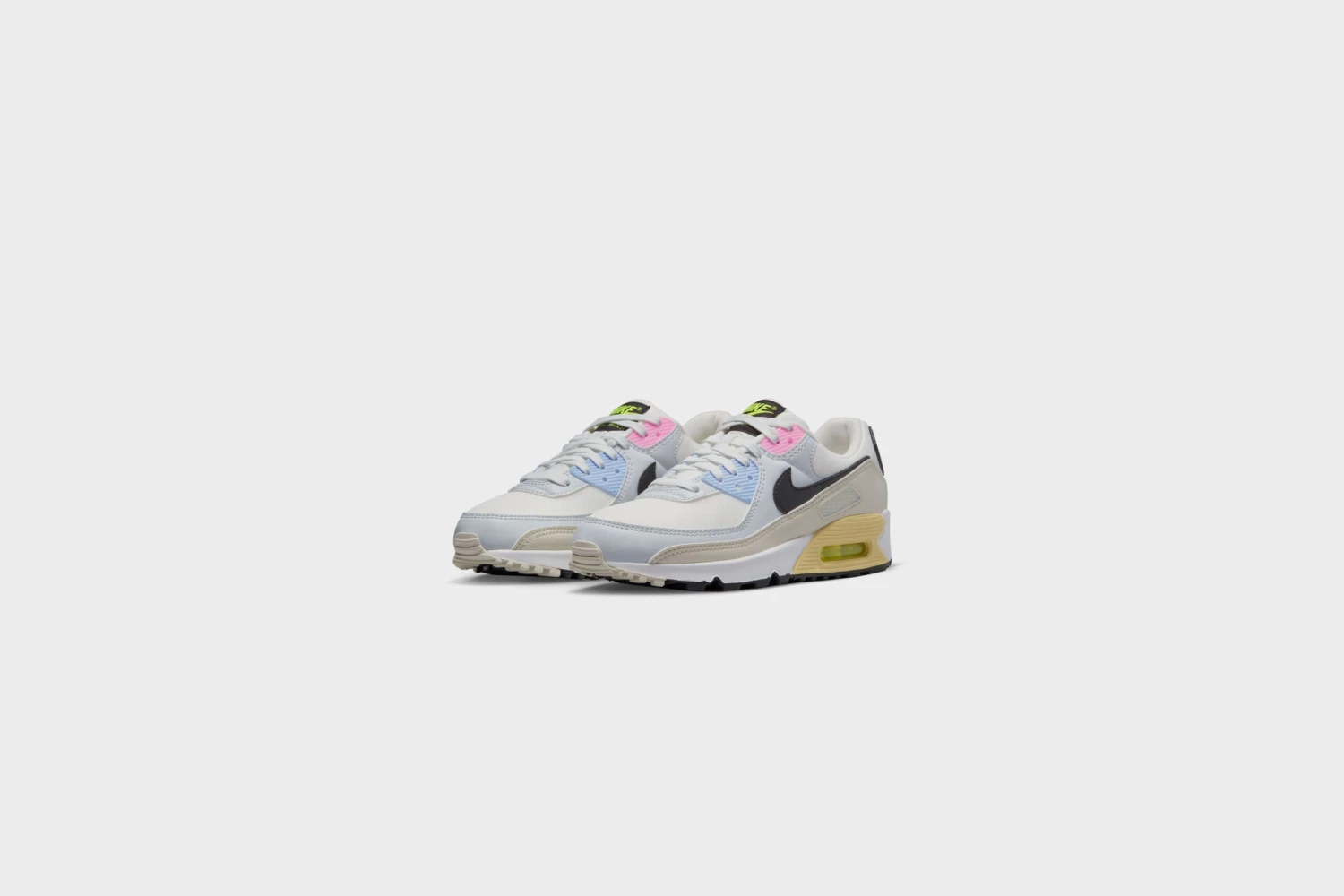 WMNS Nike Air Max 90 (Summit White/Black-Light Bone) 4 WMNS Nike Air Max 90 (Summit White/Black-Light Bone) - Image 2