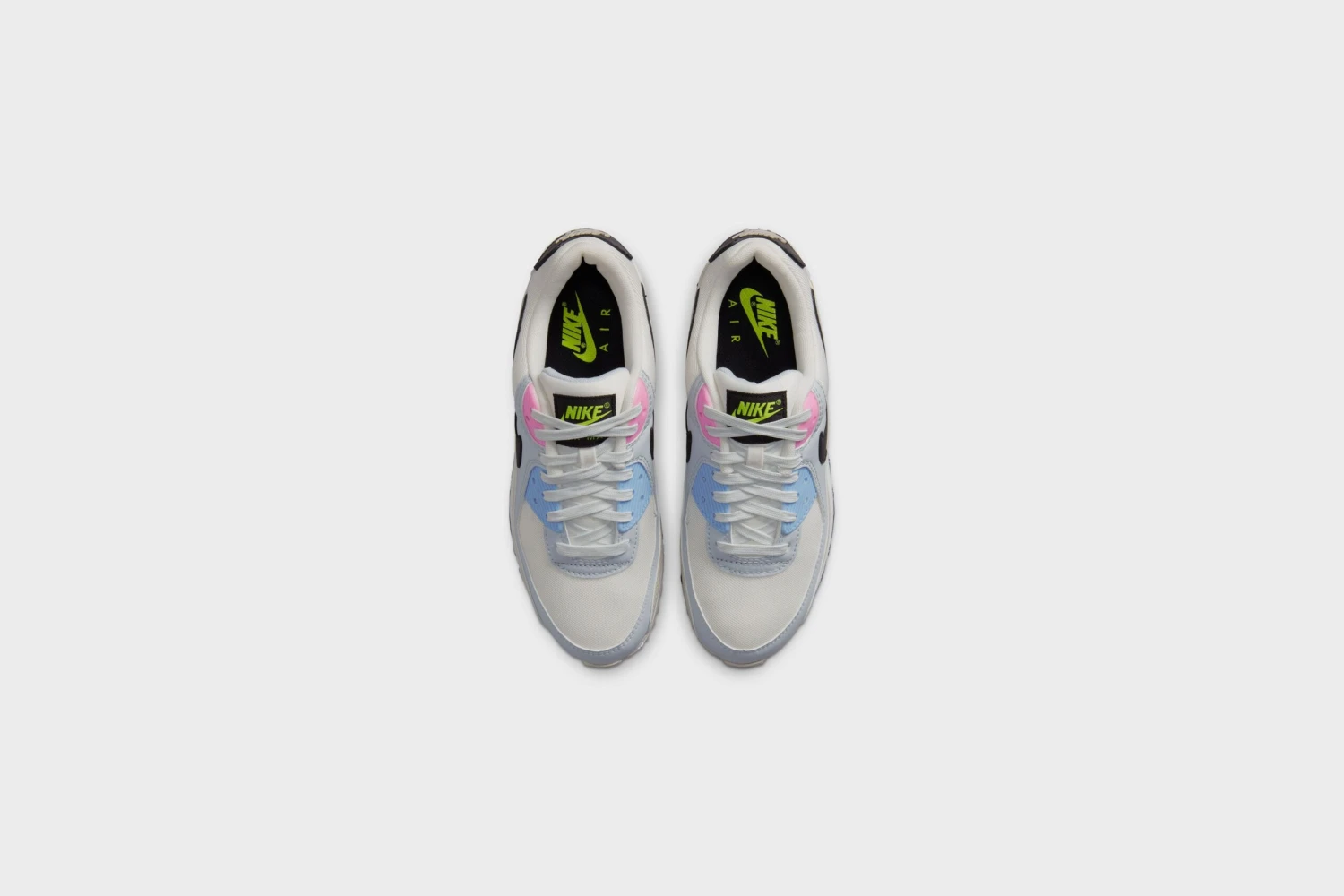 WMNS Nike Air Max 90 (Summit White/Black-Light Bone) 7 WMNS Nike Air Max 90 (Summit White/Black-Light Bone) - Image 5