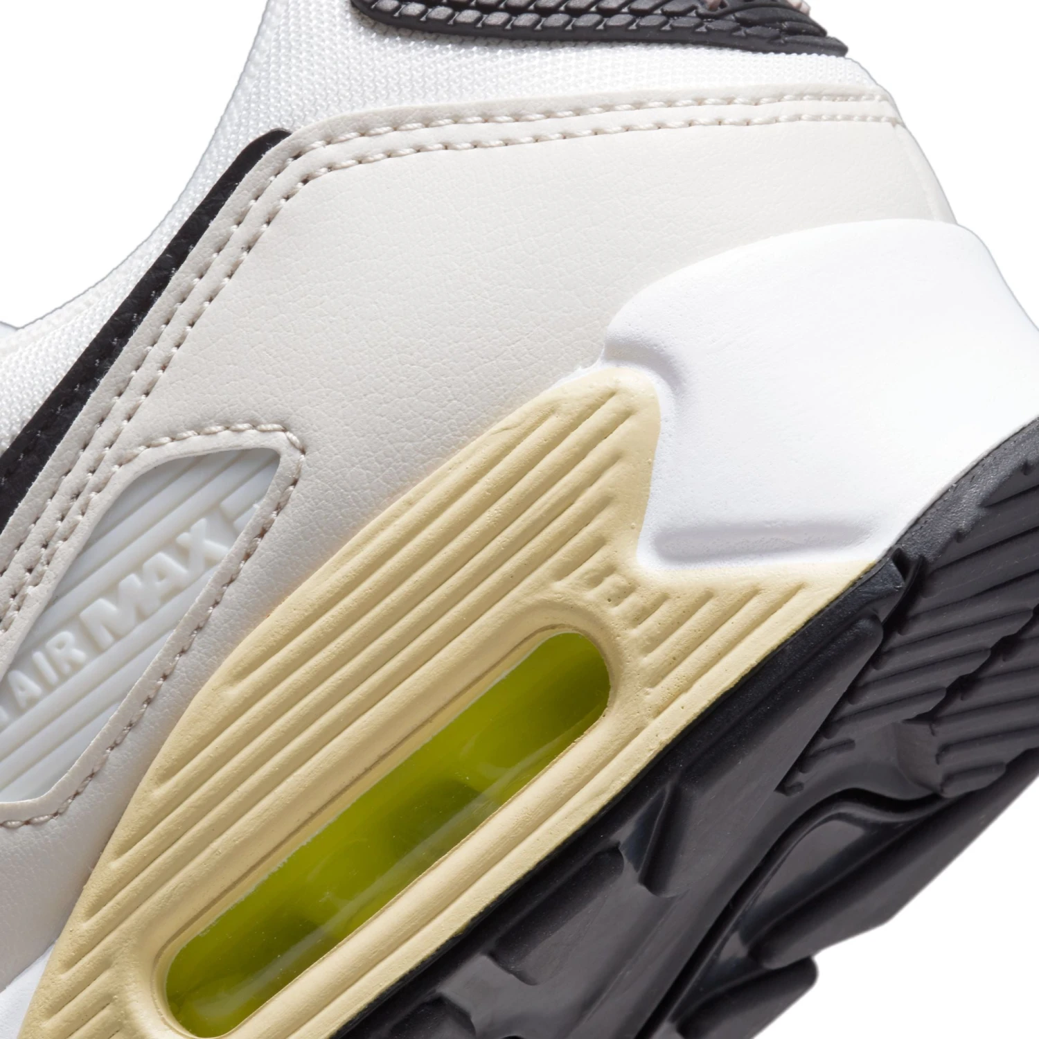 WMNS Nike Air Max 90 (Summit White/Black-Light Bone) 10 WMNS Nike Air Max 90 (Summit White/Black-Light Bone) - Image 8