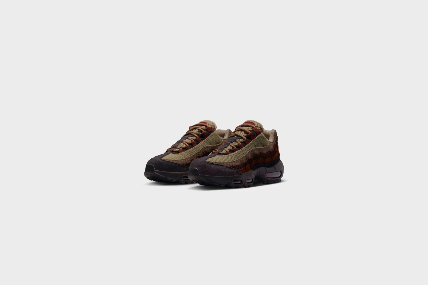 WMNS Nike Air Max 95 (Brown Basalt/University Red) 4 WMNS Nike Air Max 95 (Brown Basalt/University Red) - Image 2