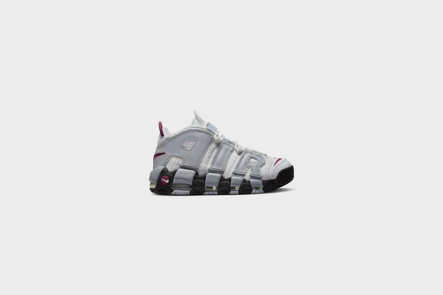 WMNS Nike Air More Uptempo (Summit White/Rosewood) 5 WMNS Nike Air More Uptempo (Summit White/Rosewood) - Image 3