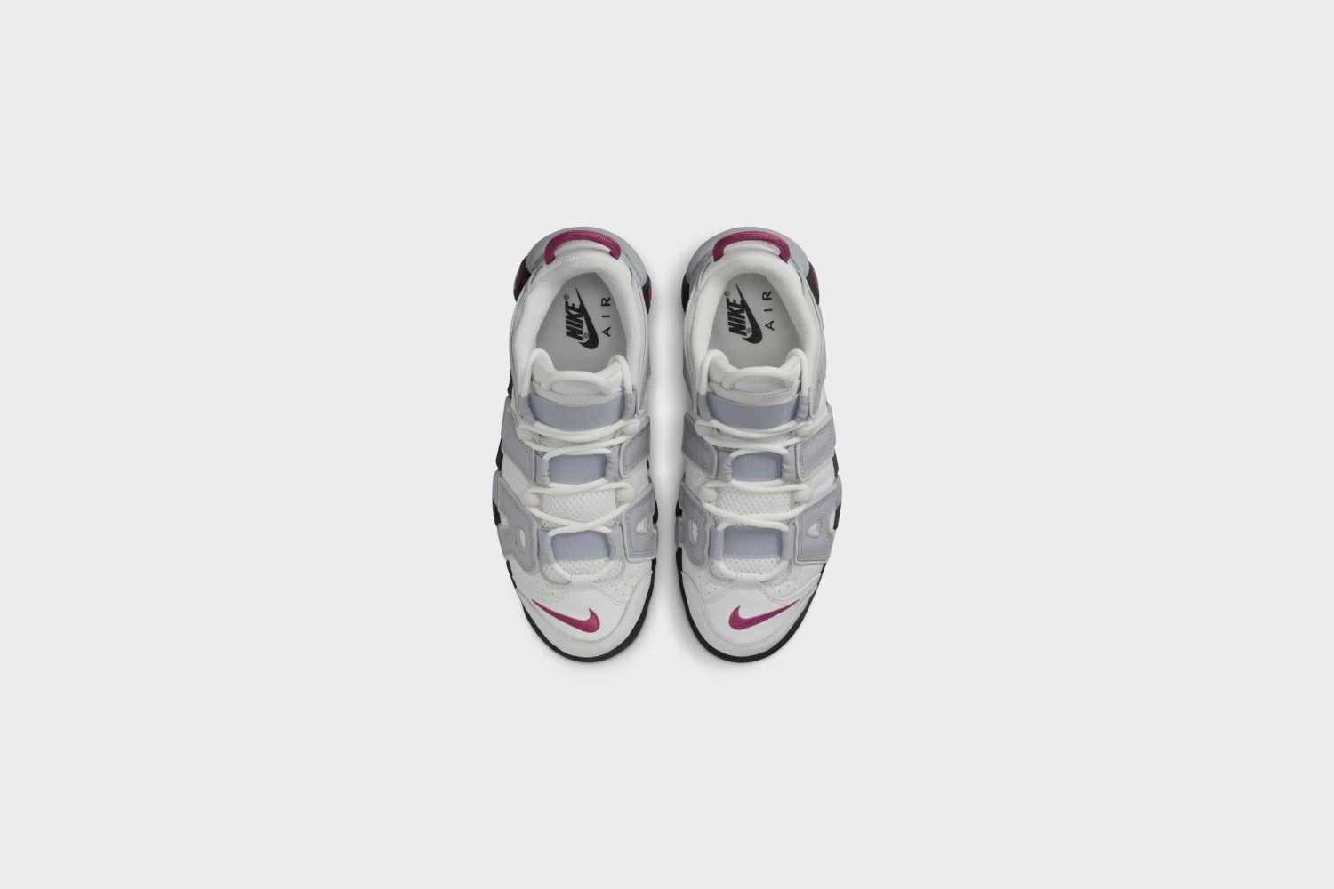 WMNS Nike Air More Uptempo (Summit White/Rosewood) 8 WMNS Nike Air More Uptempo (Summit White/Rosewood) - Image 6