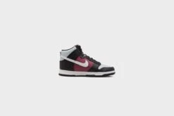 WMNS Nike Dunk High (Black/Summit White-Rosewood) -Street Sneaker Shop WMNSNikeDunkHigh Black SummitWhite Rosewood DD1869 0053