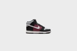 WMNS Nike Dunk High (Black/Summit White-Rosewood) -Street Sneaker Shop WMNSNikeDunkHigh Black SummitWhite Rosewood DD1869 0054