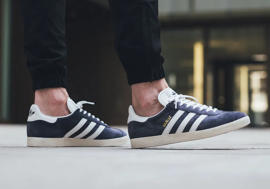 Street Sneaker Shop -Street Sneaker Shop adidas gazelle vintage suede slate blue 2